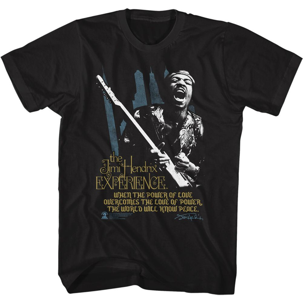 Jimi Hendrix T-Shirt- Power of Love- American Classic