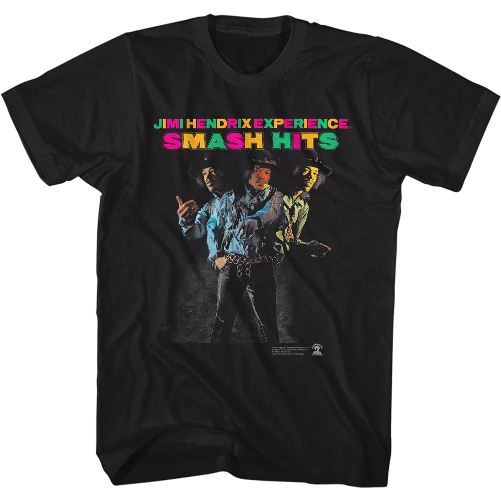 Jimi Hendrix T-Shirt- Smash Hits- American Classic