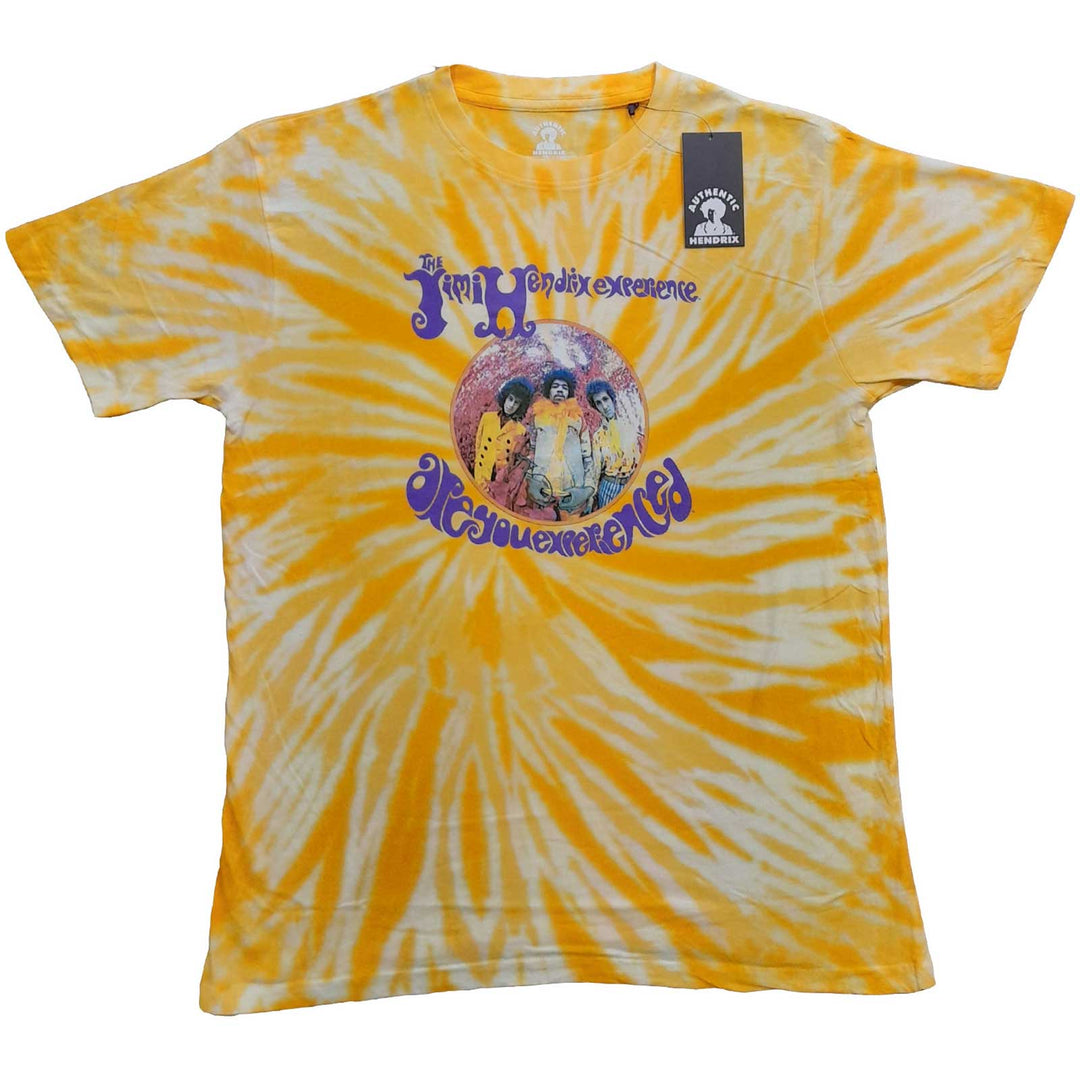 JIMI HENDRIX UNISEX T-SHIRT: ARE YOU EXPERIENCED (WASH COLLECTION)