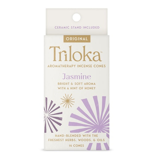 Triloka Jasmine Incense Cones