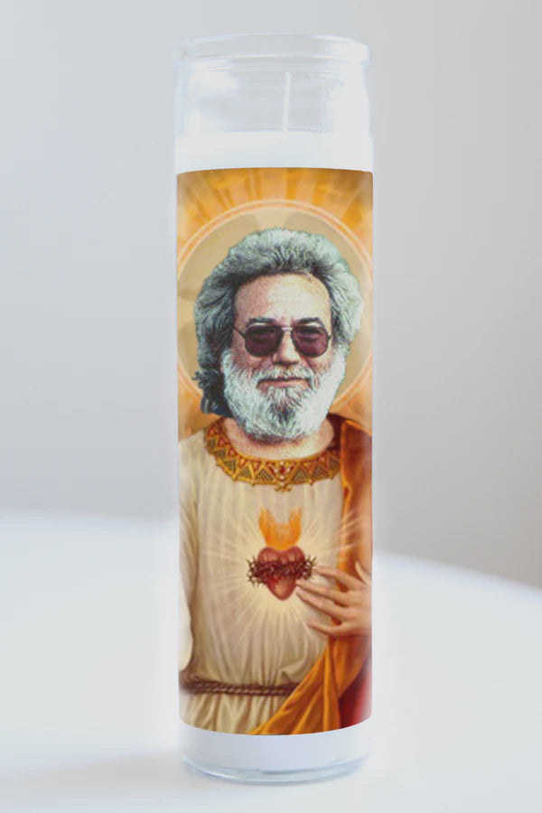 Jerry Garcia Saint - Illuminidol Candle