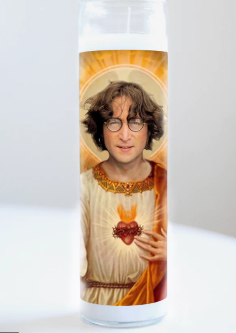 John Lennon - Illuminidol Candle