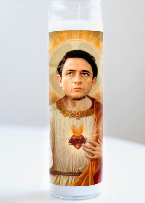 Johnny Cash - Illuminidol Candle