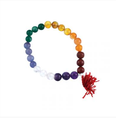 Chakra Energy - Stretchy Chakra Beaded Bracelet