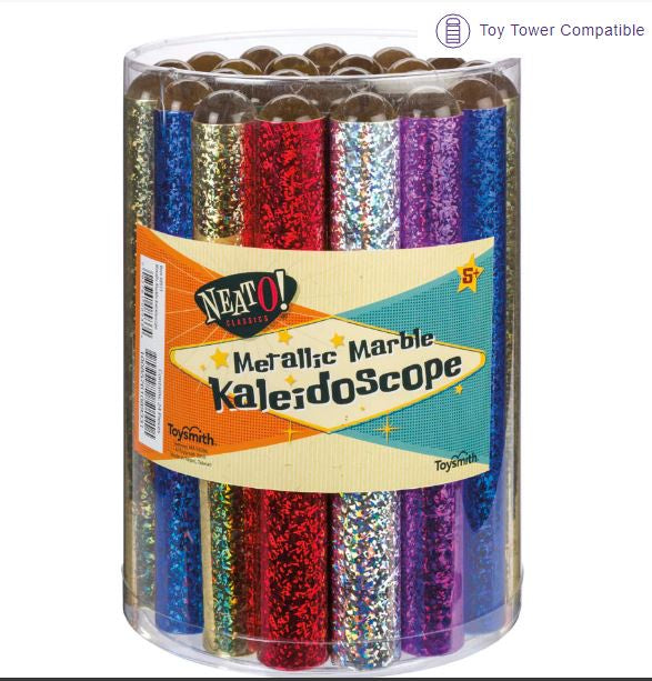 Neato! Metallic Marble Kaleidoscope