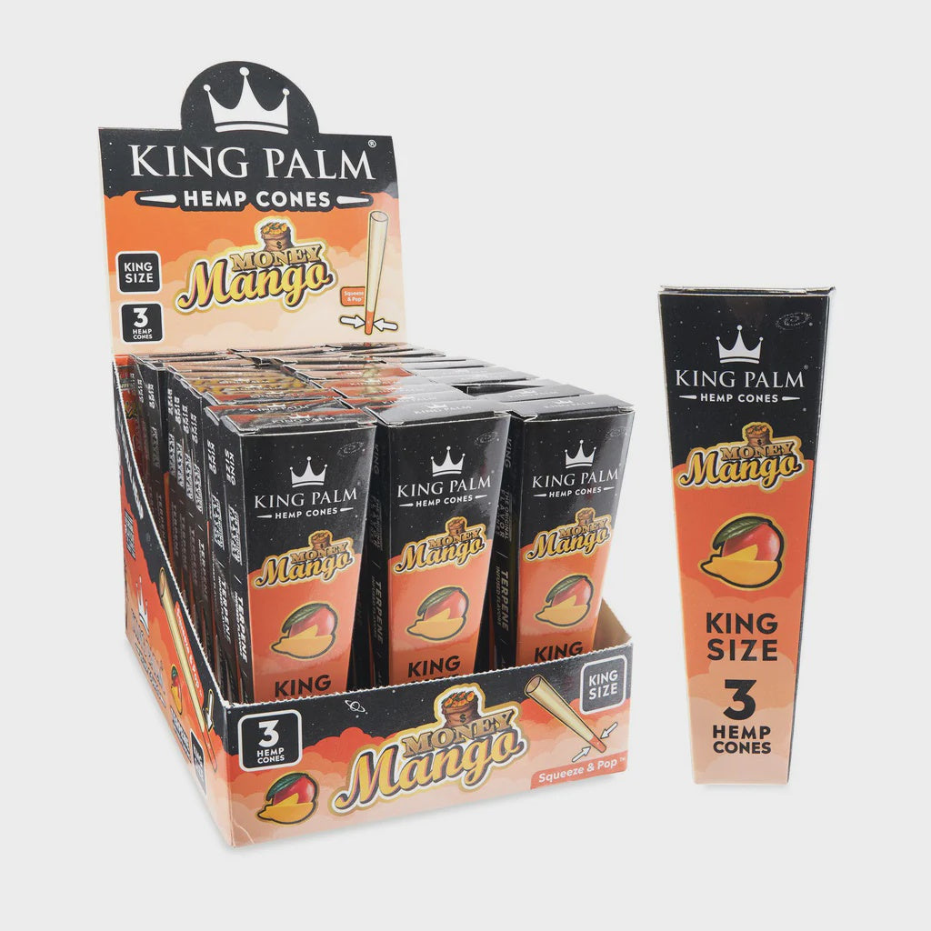 King Palm King Size Hemp Cones - Money Mango