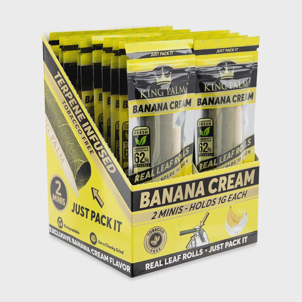 King Palm Slim 2pk - Banana Cream