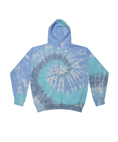 Colortone Youth Tie Dye Hoodie - Lagoon