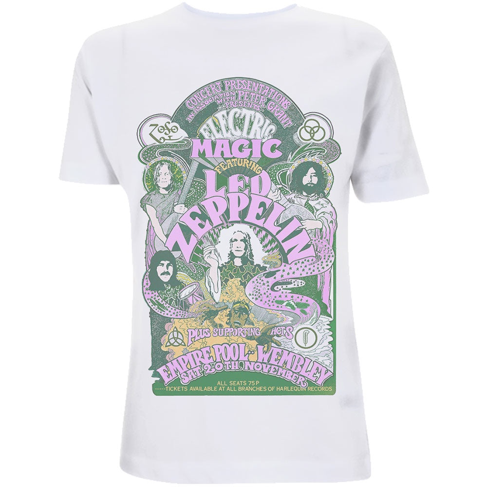 Led Zeppelin T-Shirt- Ladies Electric Magic- (RO)
