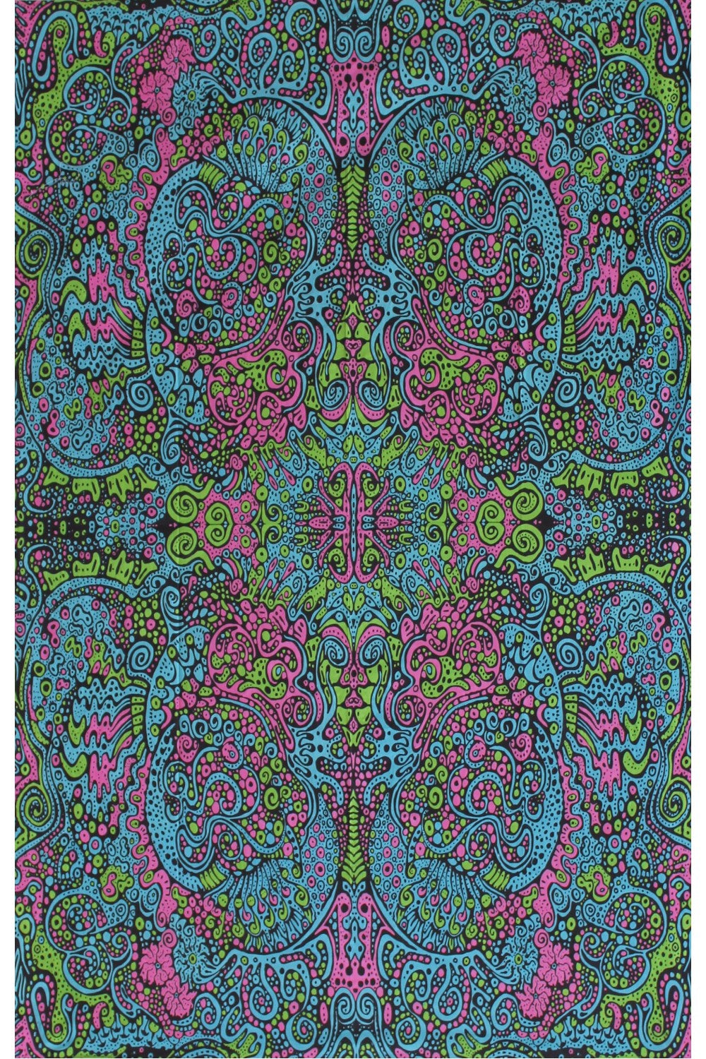 3D Liquid Energy Mini Tapestry 30 x 45
