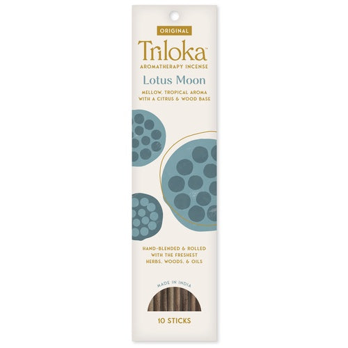 Triloka Lotus Moon Original Incense 10ct.