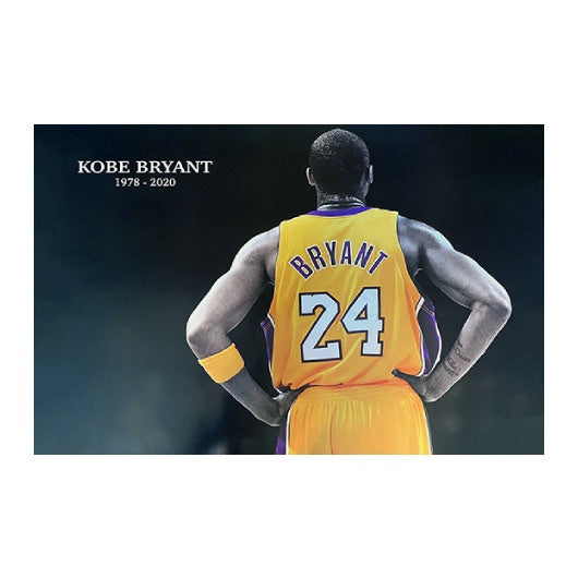 Kobe Bryant - Yellow Poster