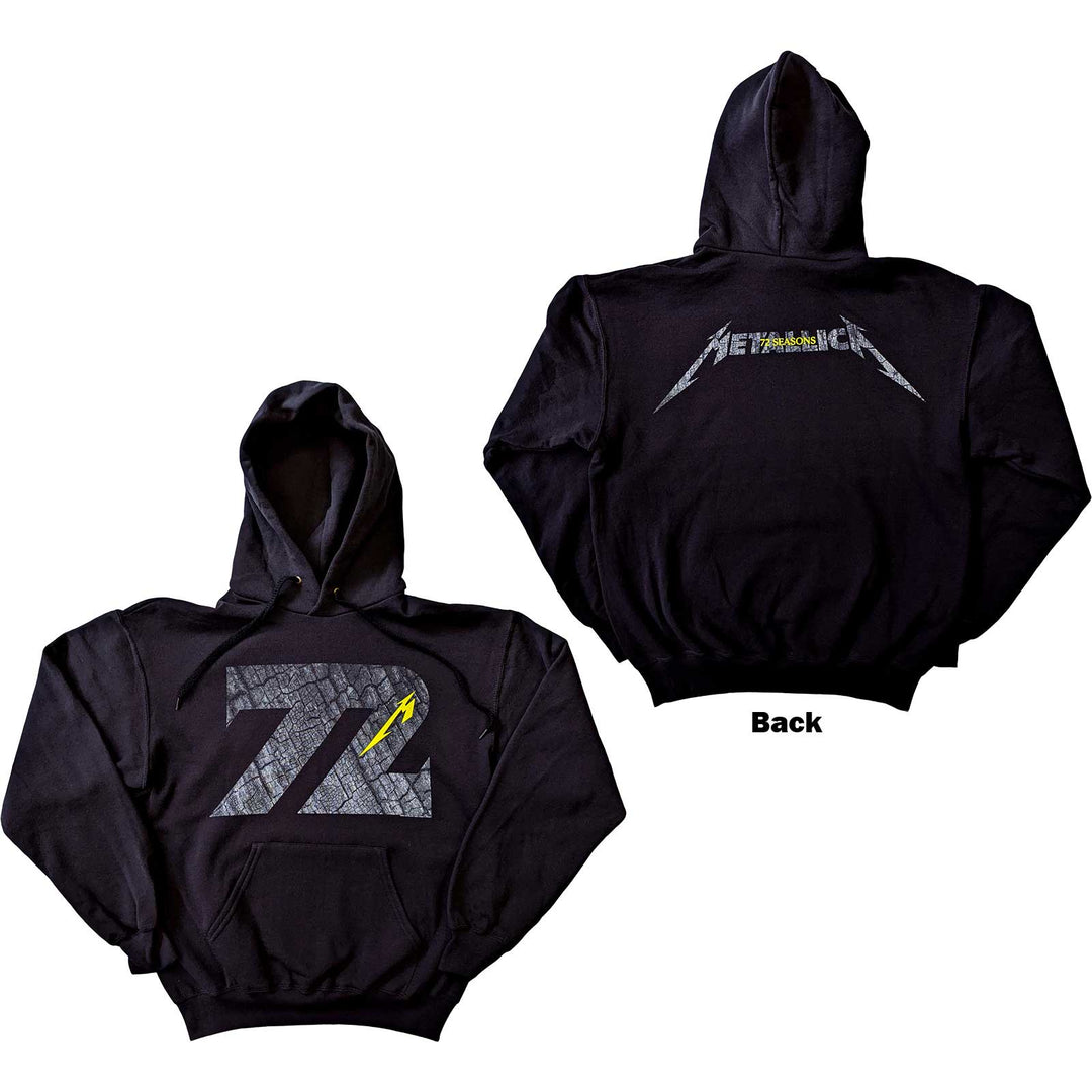Metallica 72 Seasons Charred Logo Hoodie