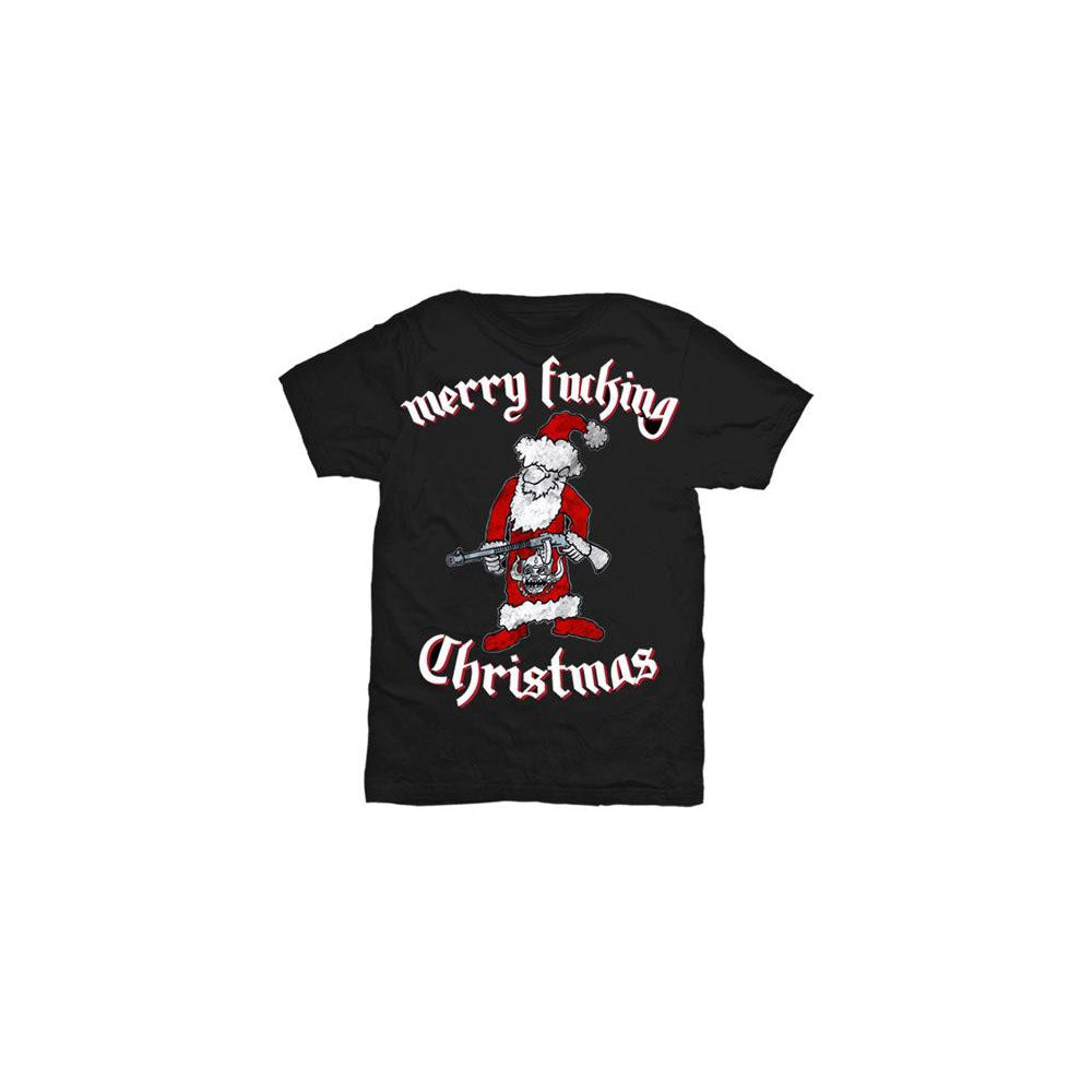 MOTORHEAD UNISEX T-SHIRT: MERRY EFFING CHRISTMAS
