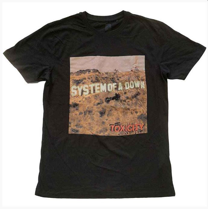 System Of A Down Unisex T-Shirt - Toxicity (Black)