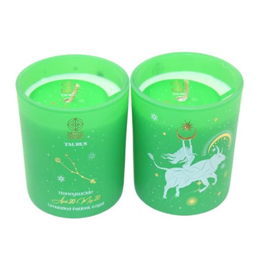 Earths Elements - Taurus Zodiac Candle