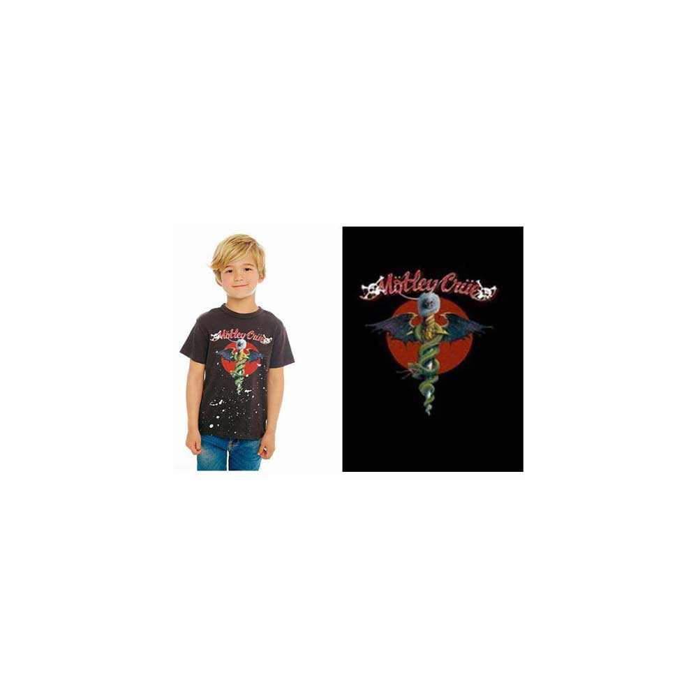 Motley Crue Feelgood Red Circle Kid's T-Shirt