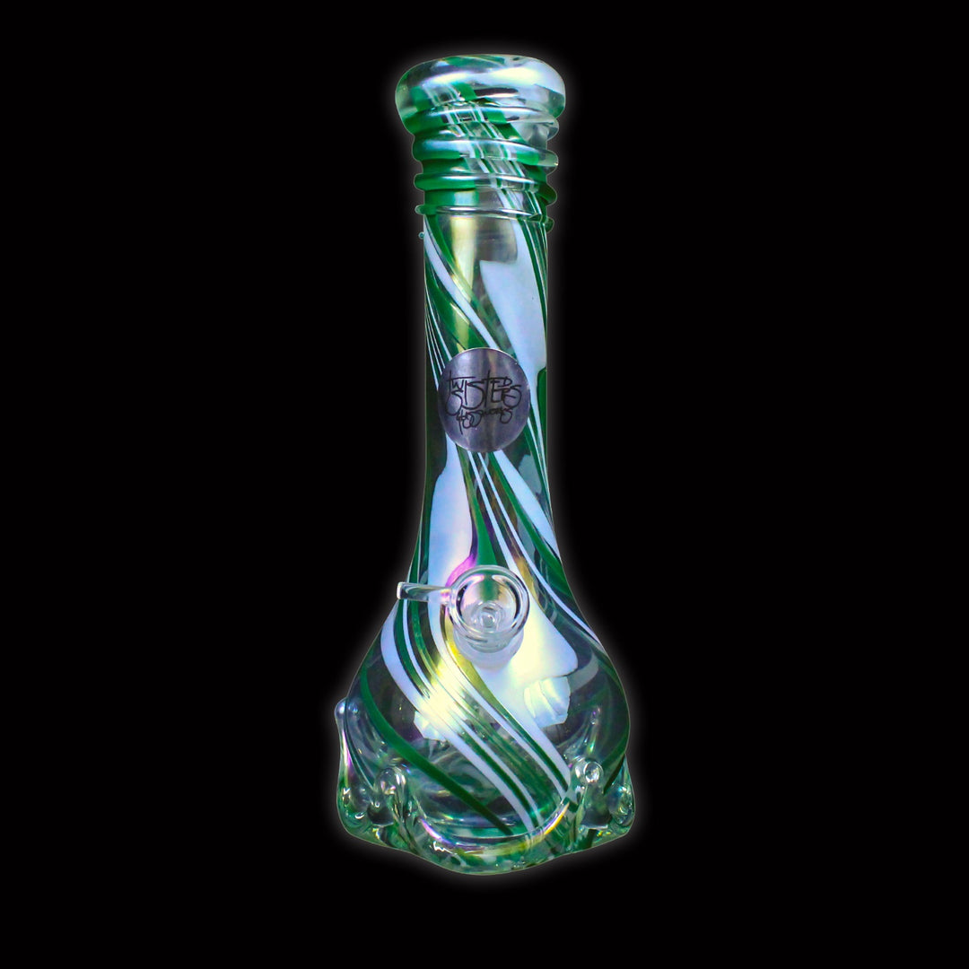 Twisted Sisters - 12" Vase w/Heavy Base & Wrap MT17