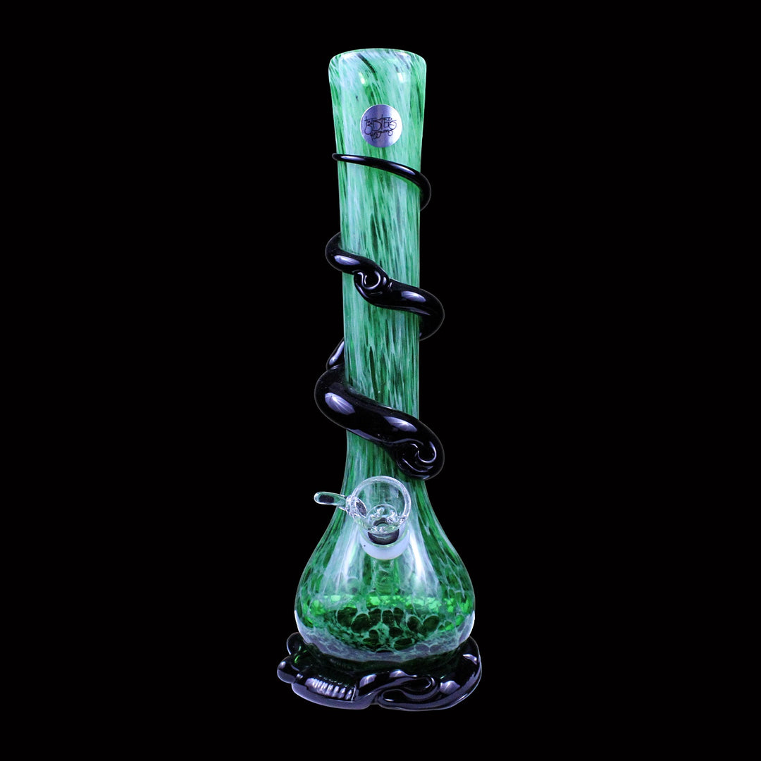 12" Vase Water Pipe w/ Base & Wrap