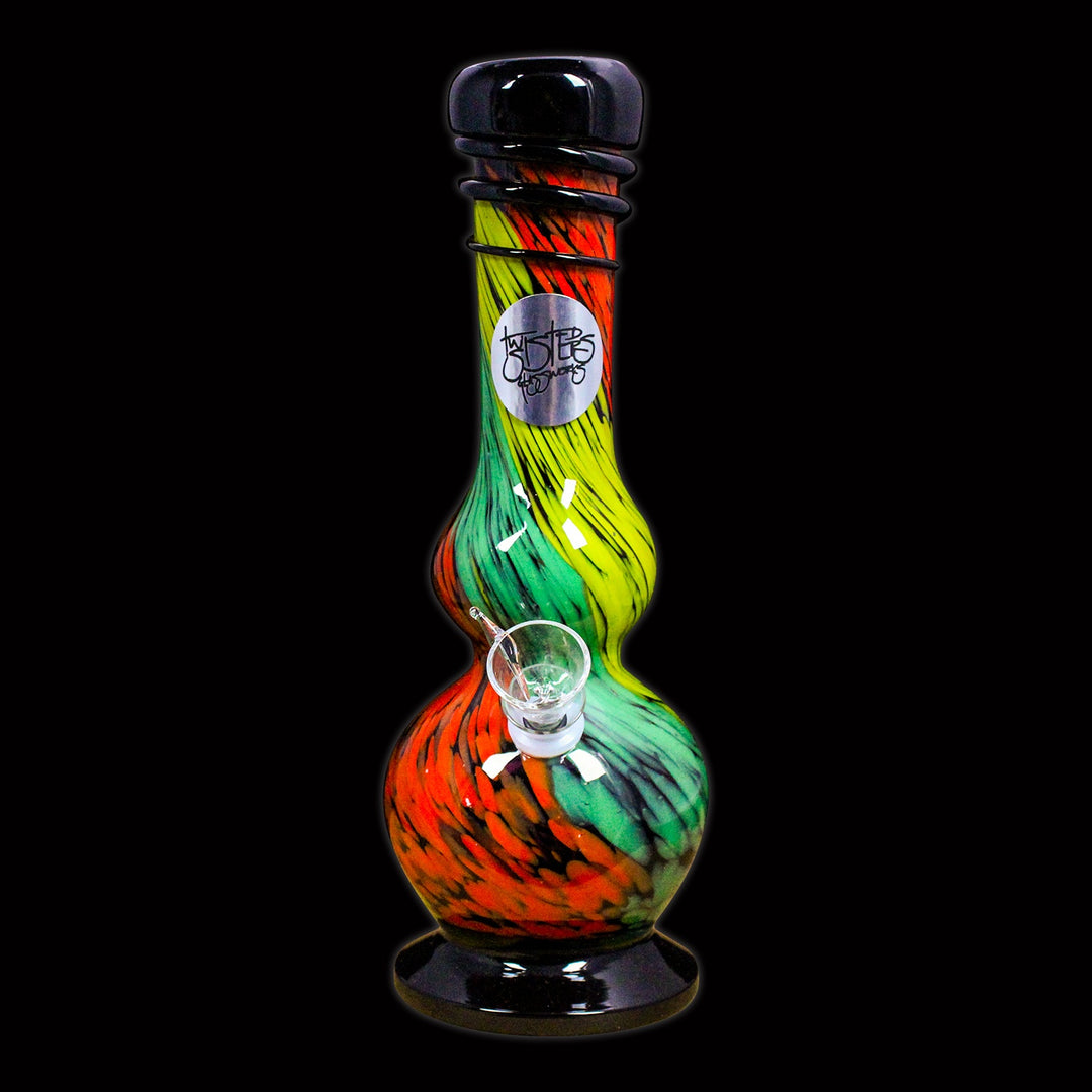 Twisted Sisters - 11" Snowman Vase w/ Wrap MT7