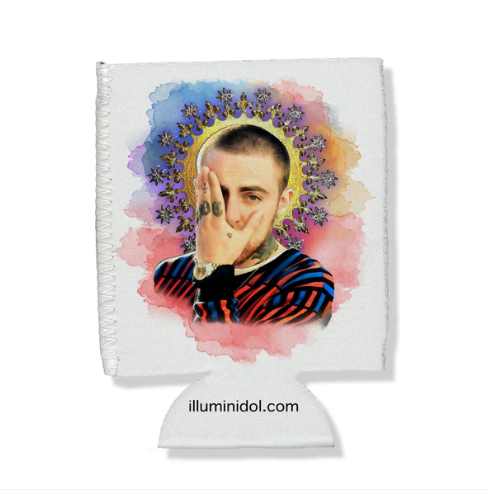 Mac Miller Watercolor - Illuminidol Koozie