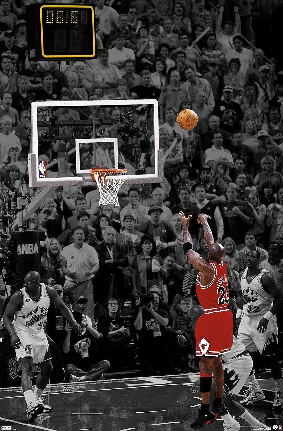 Michael Jordan The Shot Poster