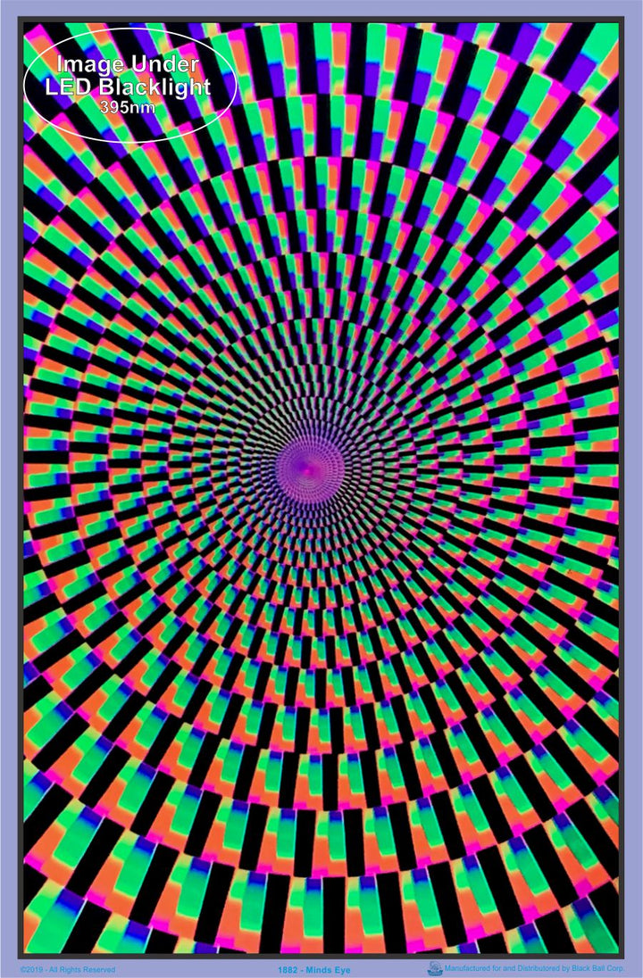Minds Eye Blacklight Poster- BL2 B12