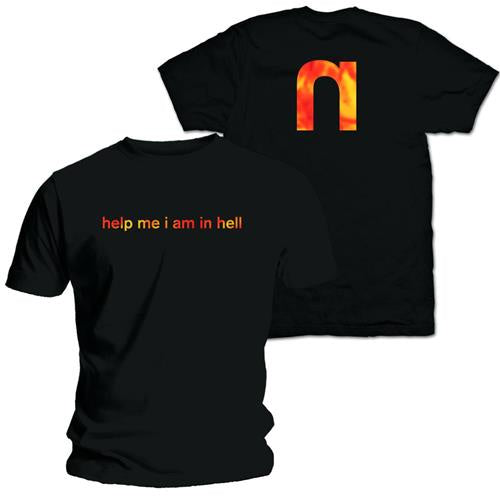 Nine Inch Nails Help Me Back Print T-Shirt