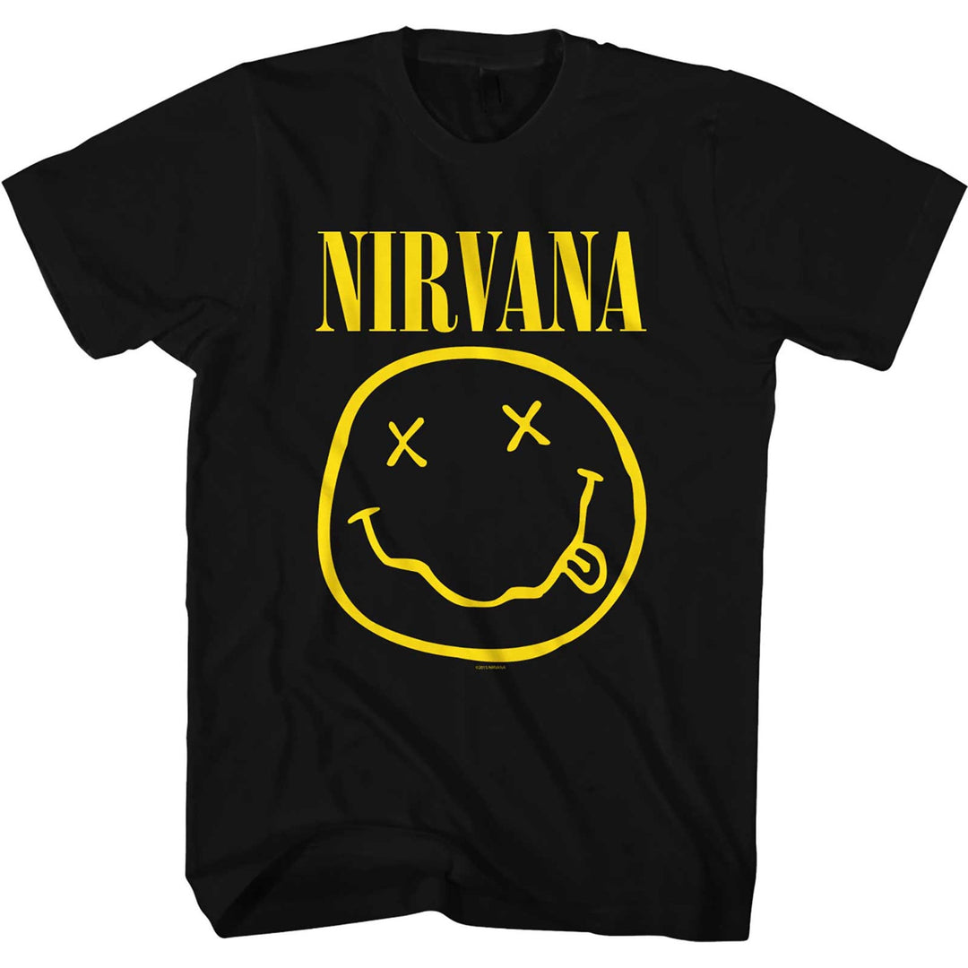Merch Traffic - Nirvana "Smiley" One Sided T-Shirt