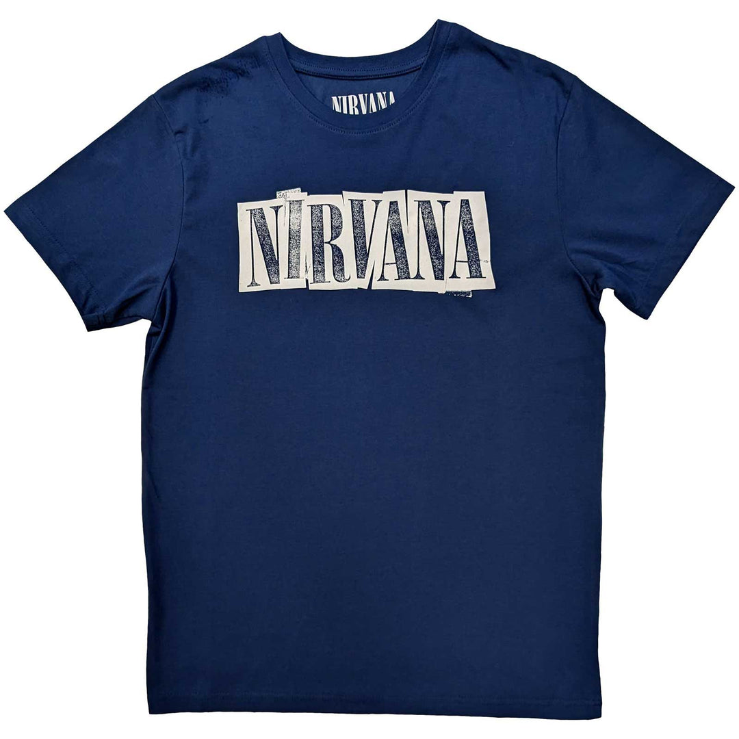 NIRVANA UNISEX T-SHIRT: BOX LOGO