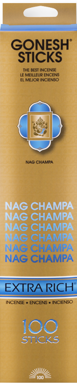 Gonesh - Nag Champa 100pk Incense