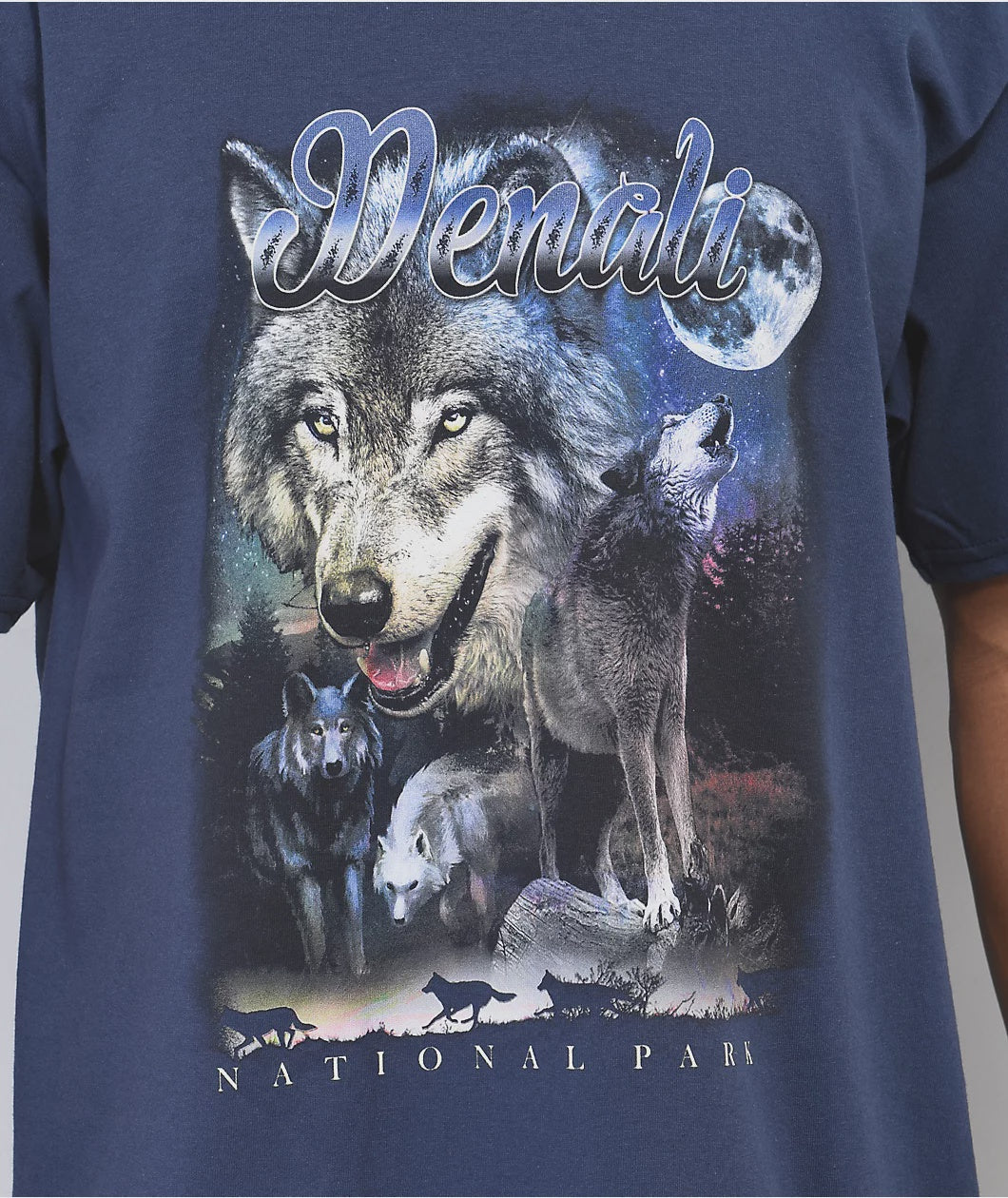 Denali National Park Wolf T-Shirt