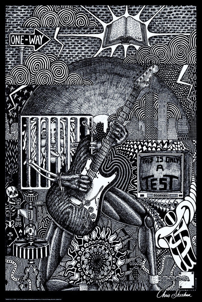 This Is Only a Test - Chris Sheehan Signature Edition Poster