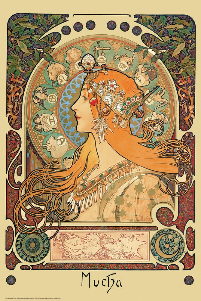 Mucha - Zodiac Poster