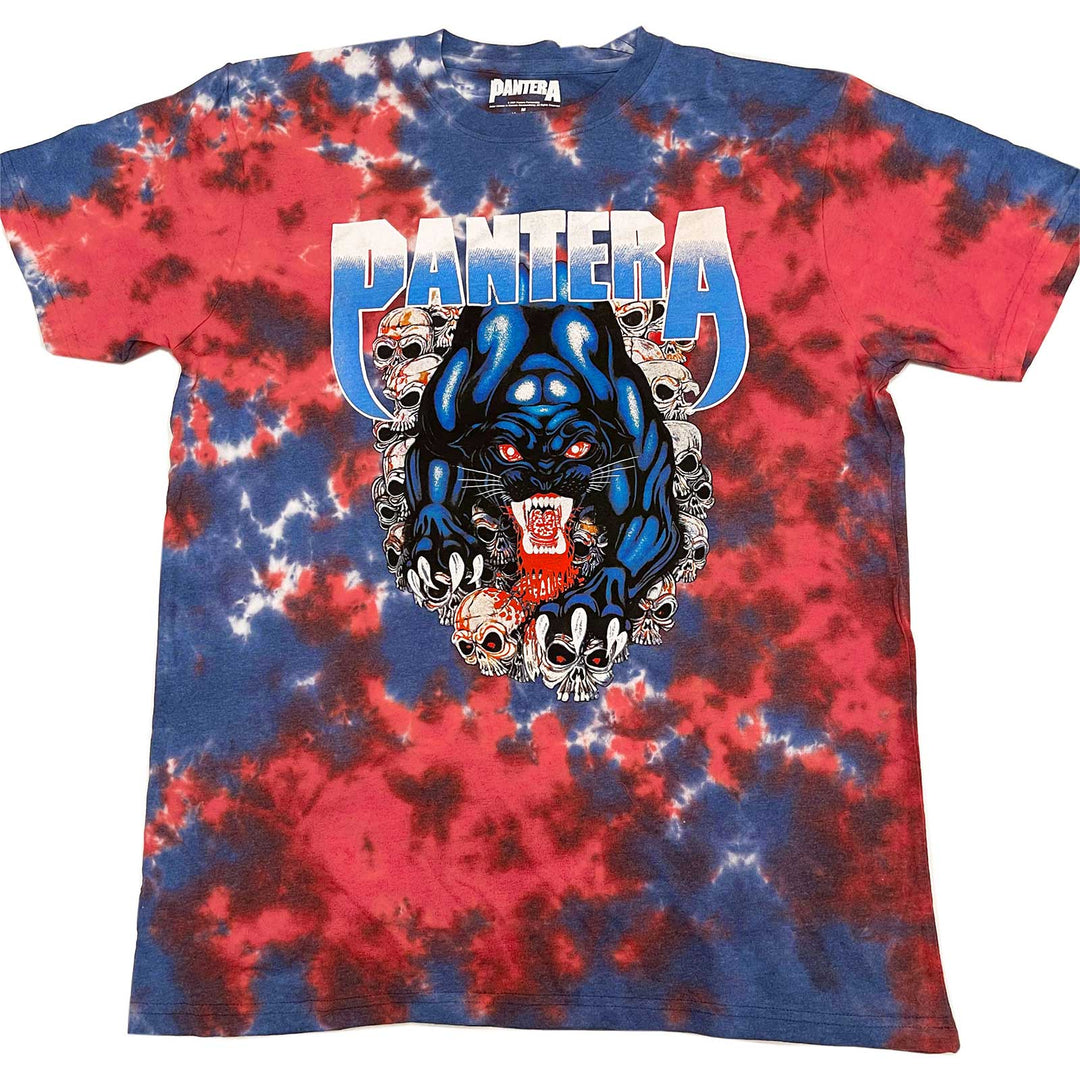 Pantera - "Panther" Wash Collection Tie Dye Unisex T-Shirt