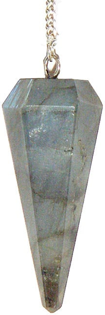 Labradorite Gemstone Pendulum