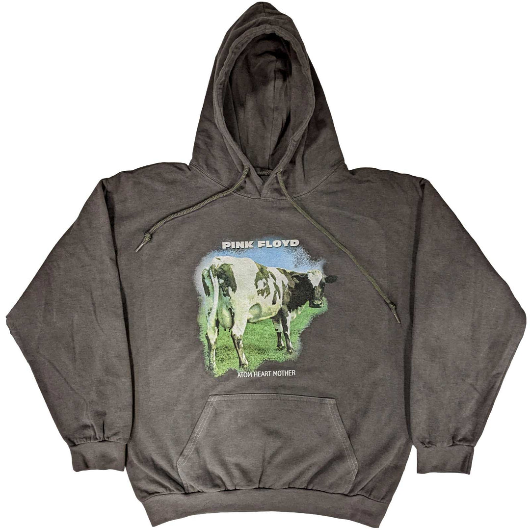 PINK FLOYD UNISEX PULLOVER HOODIE: ATOM HEART MOTHER FADE