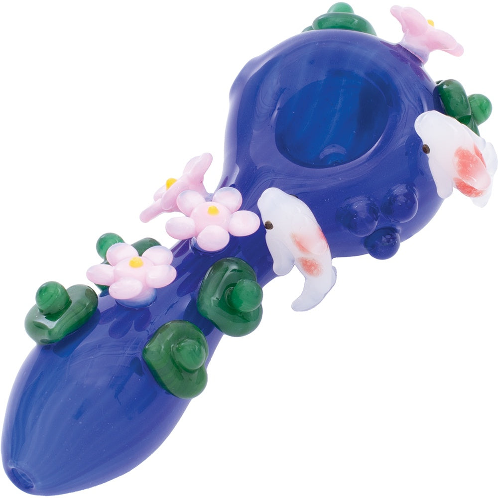 Koi Pond 4.3" Glass Pipe