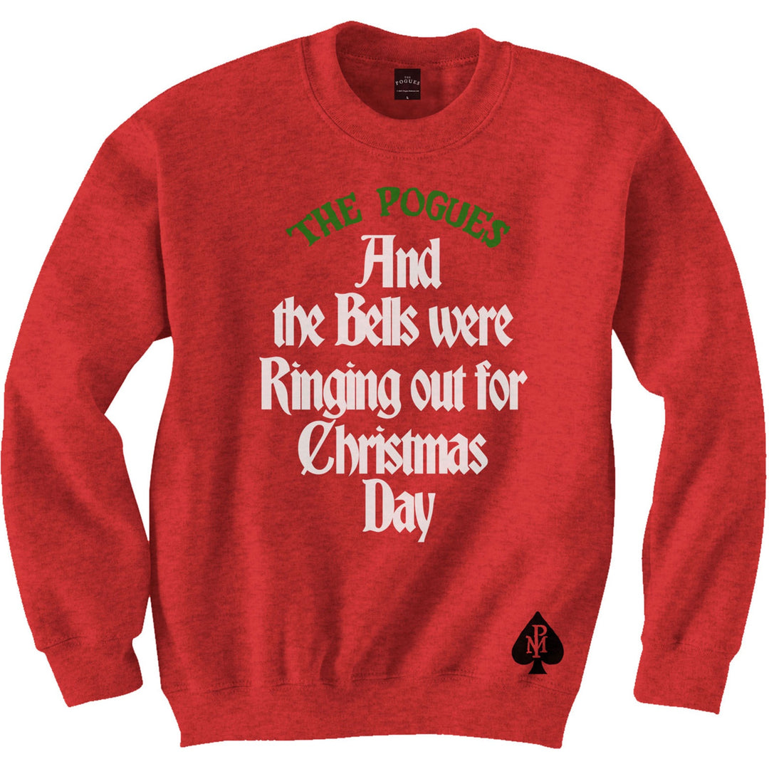 THE POGUES UNISEX SWEATSHIRT: BELLS WERE RINGING OUT