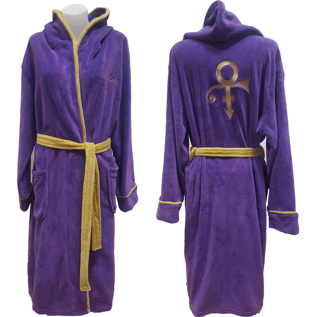 Rock Off - Prince "Symbol" Unisex Purple Bathrobe