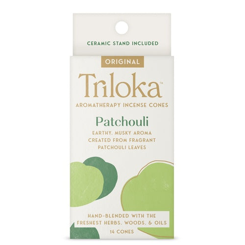 Triloka Patchouli Incense Cones