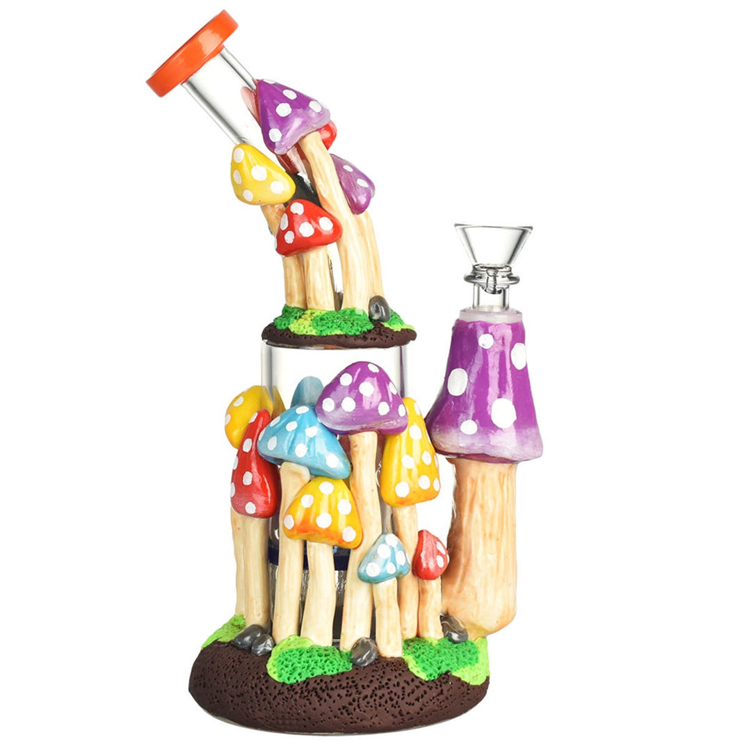 9" Pulsar Shroom Forest Water Pipe