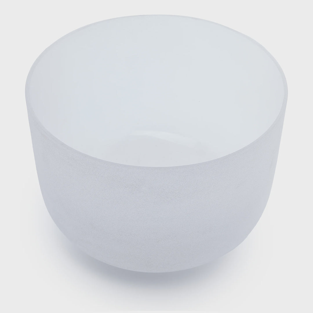 Earths Elements - 12" Diameter Quartz Crystal Singing Bowl