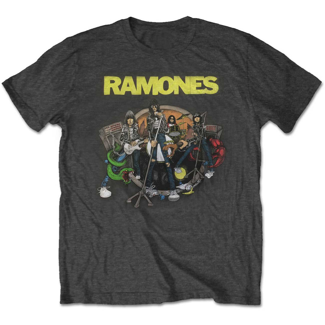 RAMONES UNISEX T-SHIRT: ROAD TO RUIN