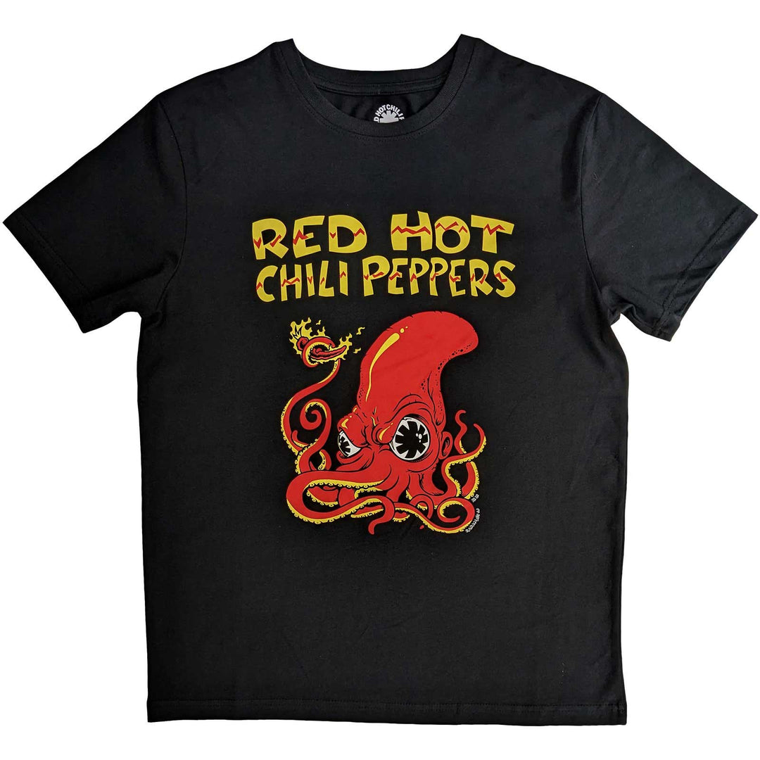 RED HOT CHILI PEPPERS UNISEX T-SHIRT: OCTOPUS