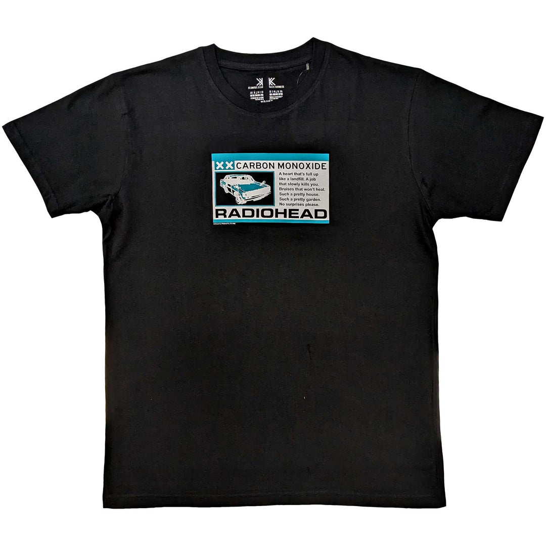 RADIOHEAD UNISEX T-SHIRT: CARBON PATCH