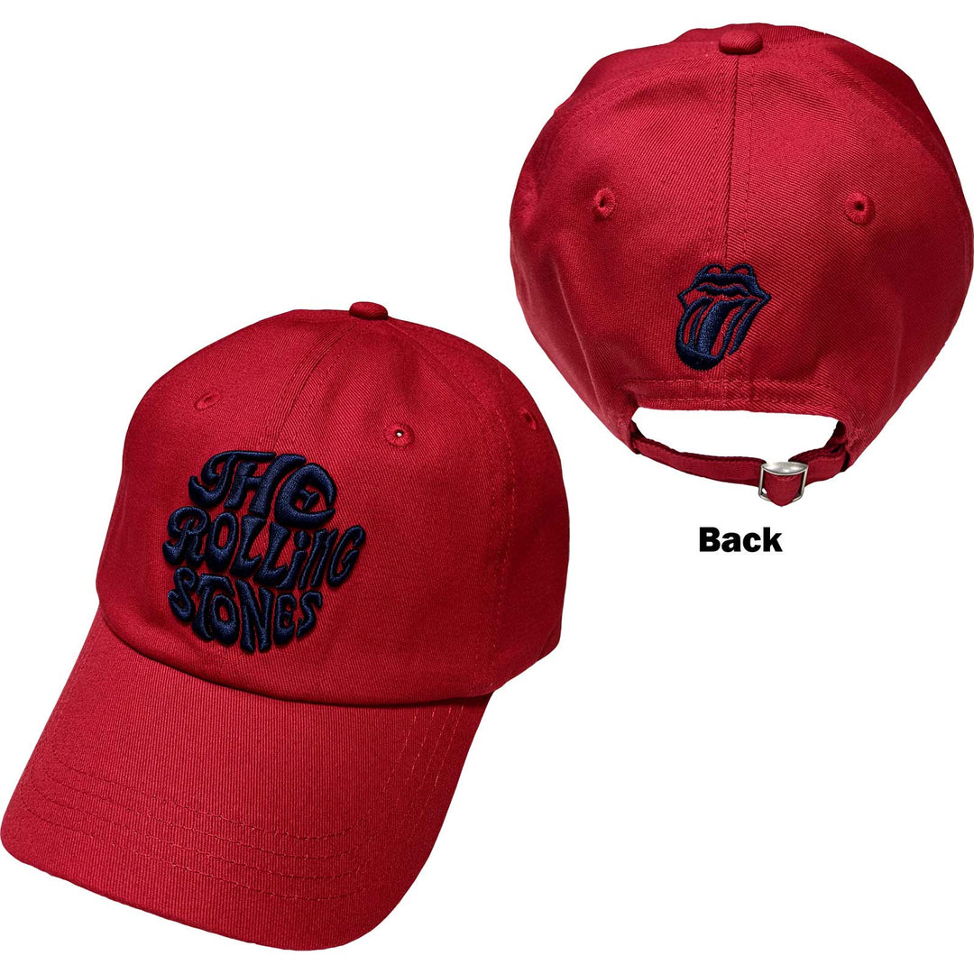 Rock Off - Rolling Stones Vintage 70's Logo Unisex Baseball Cap