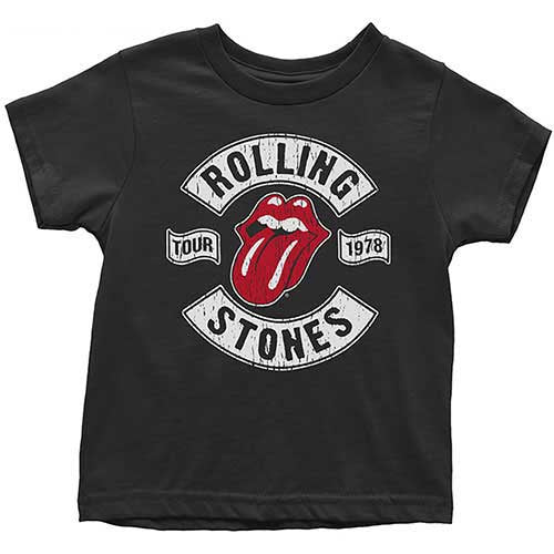 THE ROLLING STONES KIDS TODDLER T-SHIRT: US TOUR 1978