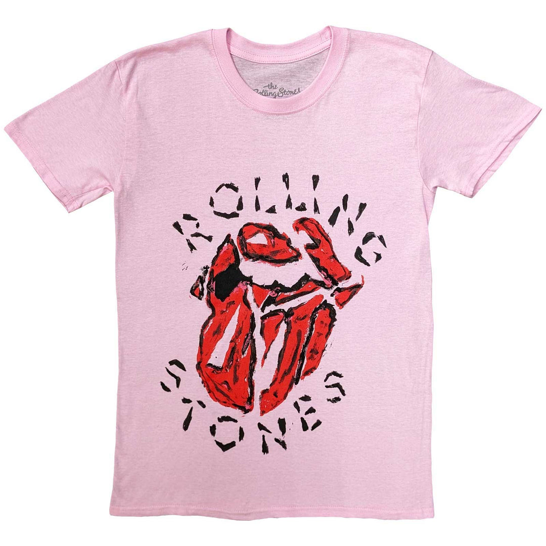 The Rolling Stones Hackney Diamonds Painted Tongue T-Shirt