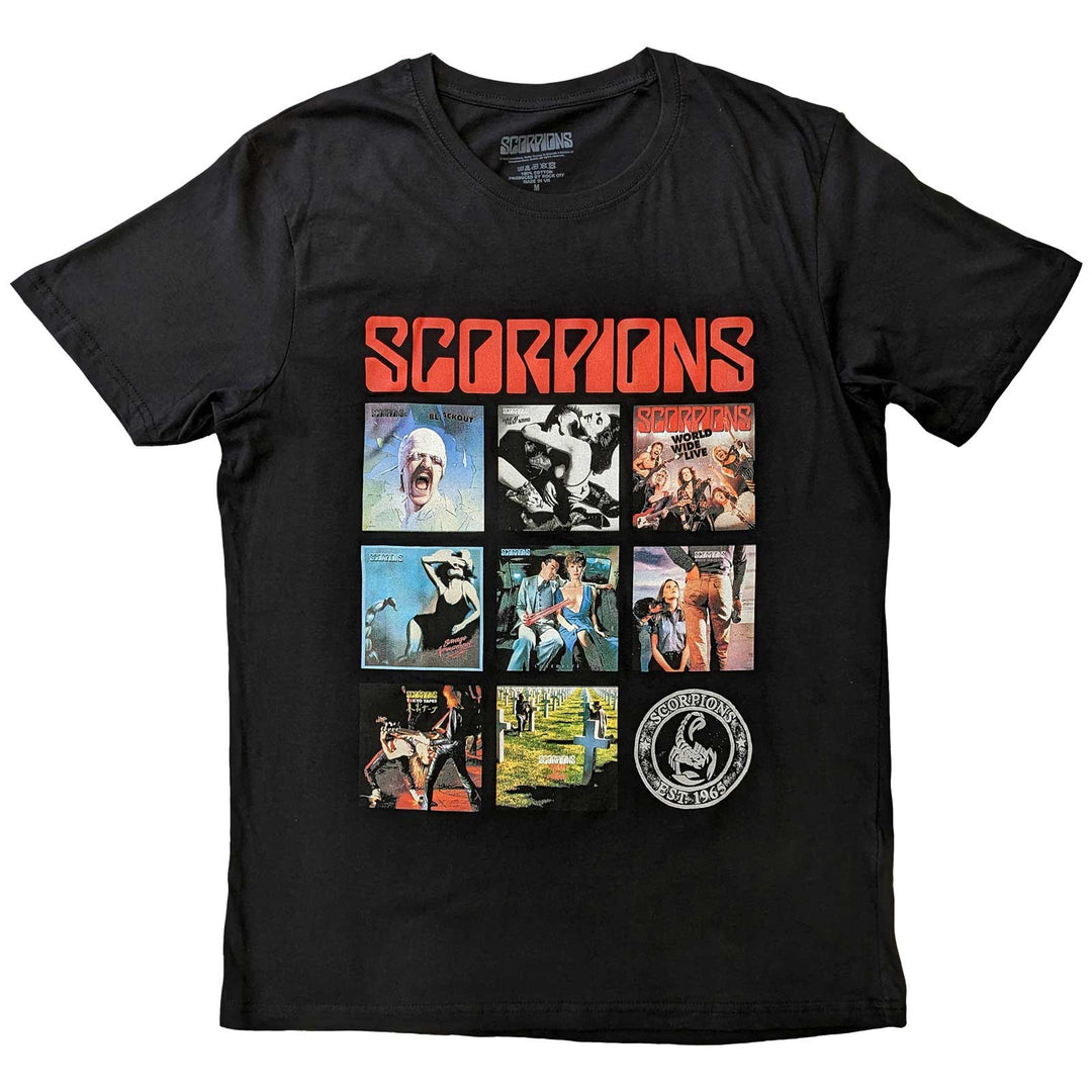 SCORPIONS UNISEX T-SHIRT: REMASTERED